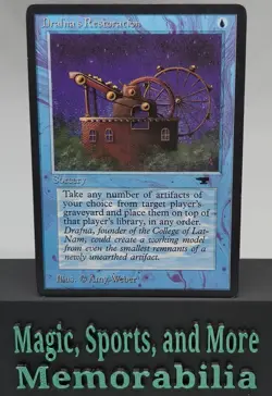 MTG Drafna's Restoration Antiquities Regular Common Magic The Gathering LP - Image 1