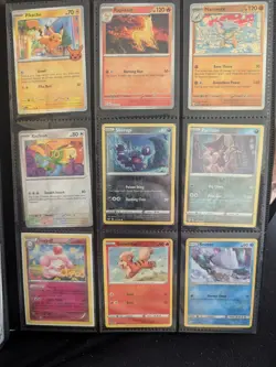 Pokemon Card Binder Collection Lot Of 55 Cards Ethan's Typhlosion Reverse Holo - Image 3