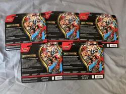 Pokemon TCG Mega Evolution Sealed 3-Pack Blisters Lot Of 5 Psyduck - Image 2