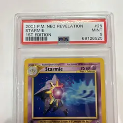 2001 Pokemon Neo Revelation 1st Edition Starmie - Non Holo #25 PSA 9 Mint 164 - Image 2