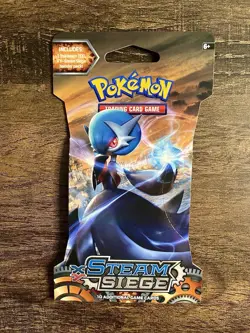 Pokemon XY Steam Siege Blister/Booster Packs - 3 Packs With Different Art - Image 2