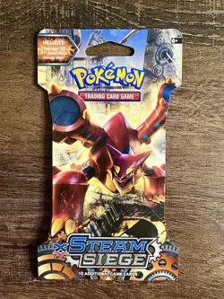 Pokemon XY Steam Siege Blister/Booster Packs - 3 Packs With Different Art - Image 4
