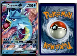 2019 Pokemon, Hidden Fates, #16/68 Gyarados GX, Holo Ultra Rare - Image 1