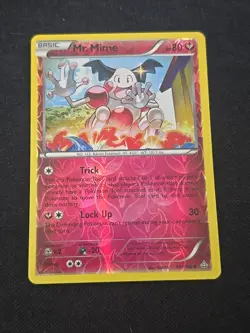 Mr. Mime 101/160 XY - Primal Clash Reverse Holo Pokemon TCG Light Played - Image 1