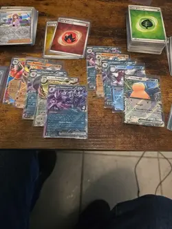 Pokemon TCG Mixed Lot 13 EX, Multiple Holos and Reverse Including Base - Image 3