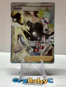Pokemon Gordie TG24/TG30 Silver Tempest Sword & Shield Trainer Gallery - Image 1