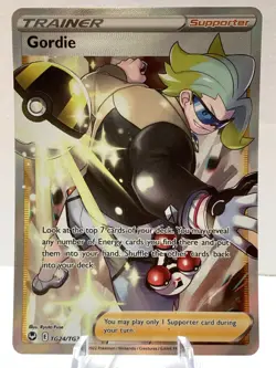 Pokemon Gordie TG24/TG30 Silver Tempest Sword & Shield Trainer Gallery - Image 2