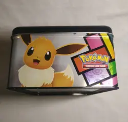 Pokemon TCG Eevee Evolutions Collector Chest Tin Lunch Box 2021 - Flareon NICE - Image 4