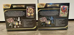 Pokemon TCG Set of 2 Mega Evolution Elite Trainer Box ETB Sealed READ DESCRIP #2 - Image 2