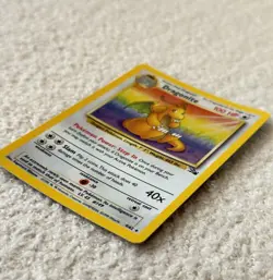 Pokemon Dragonite 4/62 - Fossil Unlimited Holo Rare Pokemon TCG Great Condition! - Image 2