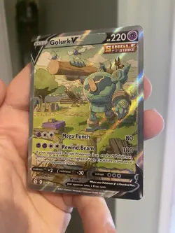 Golurk V - 182/203 - Pokemon TCG Evolving Skies Alternate Art Ultra Rare NM - Image 4