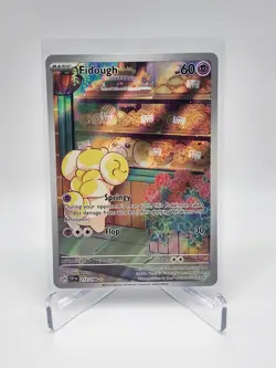 Pokemon TCG Fidough Scarlet & Violet Base Set 213/198 Illustration Rare NM/M - Image 1