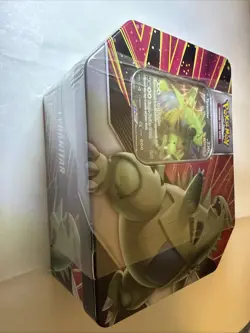 2021 | Pokemon TCG | Tyranitar V SWSH109| Sword & Shield Tin | New and Sealed 820650809552 - Image 2