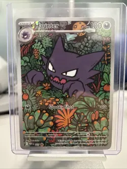 Haunter 027 Me: Mega Evolution Promo Black Star Illustration Rare Pokemon NM EN - Image 1