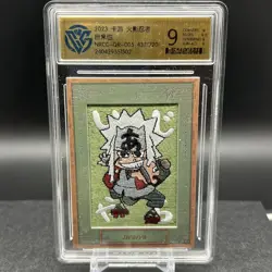 Jiraiya NRCC-QR-005 437/720 Graded CCG 9 Ninja Age Naruto Kayou Card - Image 1