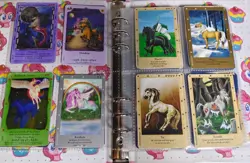 68 x Bella Sara Cards Mixed Lot Horse Cards Mixed Lot With Binder Wise Warriors - Image 3