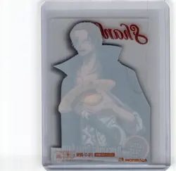 One Piece Morinaga Wafer Choco Clear Card Shanks - Image 2