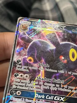 Umbreon GX - 80/149 - Pokemon Sun & Moon Base Set Ultra Rare Card - Image 2