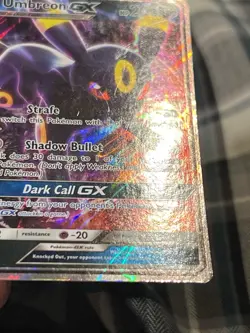 Umbreon GX - 80/149 - Pokemon Sun & Moon Base Set Ultra Rare Card - Image 5