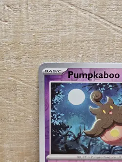 Pumpkaboo 77/182 SV-Paradox Rift Common Reverse Holo Pokemon Card TCG - Image 3