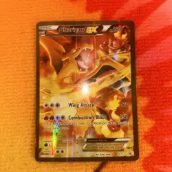 Pokemon TCG Charizard EX Black Star Full Art Holo Promo Card #XY121 - Image 1