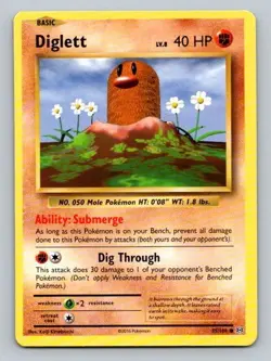 2016 Pokemon Card XY Evolutions Diglett 55/108 - Image 1