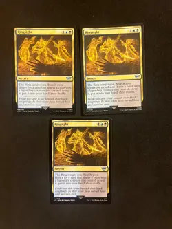 Ringsight x3 [Lord of the Rings] Magic MTG Cards LP - Image 1