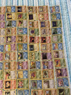 Vintage 1999 Pokemon Card Lot 340 cards non holo - Image 5