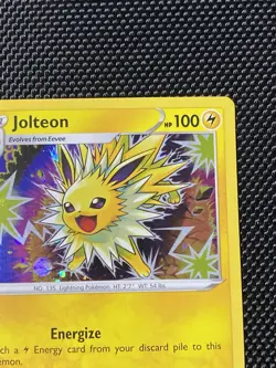 Jolteon SWSH094 Holofoil Promo Rare Pokemon Card - NM - Image 3