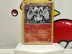 Reshiram Holo Rare - Legendary Treasures 28/113 - Black & White Pokemon Card NM - Image 1