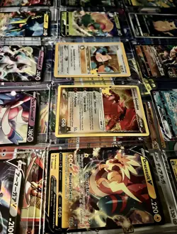 Pokemon Card Lot 100 OFFICIAL TCG Cards Ultra Rare Included GX EX MEGA + HOLOS - Image 2