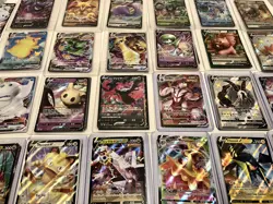 Pokemon Card Lot 100 OFFICIAL TCG Cards Ultra Rare Included GX EX MEGA + HOLOS - Image 5