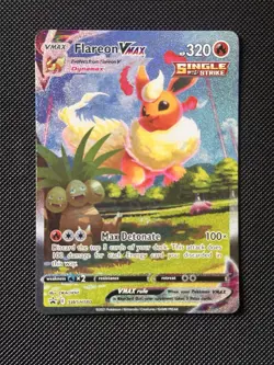 Flareon VMAX SWSH180 SWSH: Sword & Shield Promo Cards Holo Pokemon Near Mint - Image 1