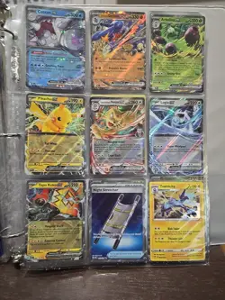 Pokemon TCG Binder Collection Lot Vintage Modern 135 cards Promos Art Rares Wotc - Image 4