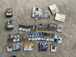 Naruto ccg card lot + Manuals + Game Mats - Image 1