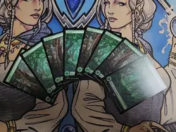 8 Forest Full Art 0109 0110 NM/M ACR Assassin's Creed MTG Magic - Image 1