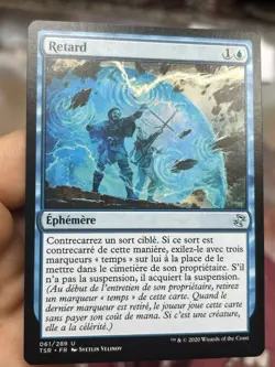 FRENCH 🚫 Delay / Retard 🚫 NM 🚫 Time Spiral Remastered 🚫 Mtg (1813) - Image 1