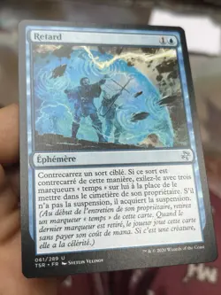 FRENCH 🚫 Delay / Retard 🚫 NM 🚫 Time Spiral Remastered 🚫 Mtg (1813) - Image 2