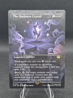 MTG - The Darkness Crystal - Borderless Rare #335 - Final Fantasy NM NON FOIL - Image 1
