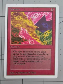 MTG ⭐ Unlimited ⭐ Chaoslace ⭐ Vintage Legacy ⭐ NM - Image 1