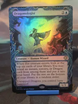 Dragonologist (Showcase) Tarkir: Dragonstorm Foil - Image 1