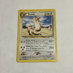 Furret - 35/111 [Neo Genesis] Pokemon TCG - Uncommon Pokemon Card - LP - Image 1