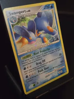 2009 Pokemon Platinum Supreme Victors #12/147 Swampert HOLO LP/NM - Image 2