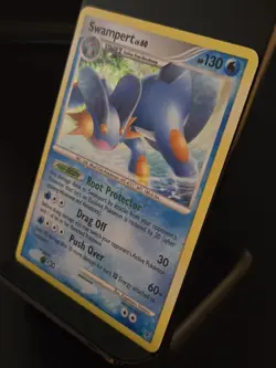 2009 Pokemon Platinum Supreme Victors #12/147 Swampert HOLO LP/NM - Image 3