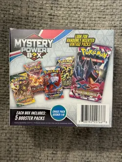 Pokemon TCG Mystery Power Box Sealed 5 Booster Packs Set of 2 - Image 3