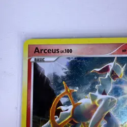Pokemon Arceus AR3 Platinum Holo 2009 MP - Image 3