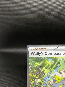Wally's Compassion 186/132 Special Illustration Rare Pokemon Mega Evolution - Image 3