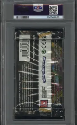 PSA 9 Mint Pokemon Sword & Shield Rebel Clash Booster Pack Cinderace Art - Image 2