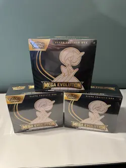Pokemon Mega Evolution Elite Trainer Box Gardevoir ETB Lot Of 3 Sealed Fast Ship - Image 1