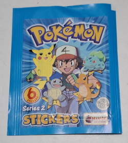 Pokemon - Merlin Series 2 Sticker Pack from 2000 - TOPPS - Image 1